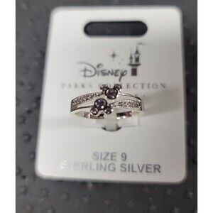 Disney Parks exclusive Mickey Mouse Icon sterling silver, size 9 ring